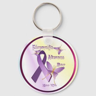 Fibromyalgia Awareness Day Keychain