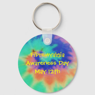 Fibromyalgia, Awareness Day, May 12th-Keychain Keychain