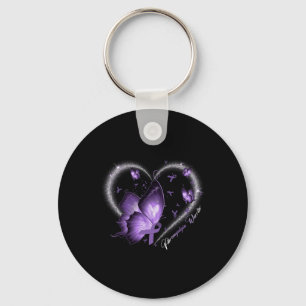 Fibromyalgia Awareness Day Warrior Survivor Butter Keychain
