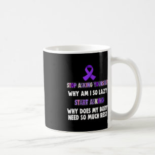 Fibromyalgia Awareness For Women Lupus Chronic Fat Coffee Mug