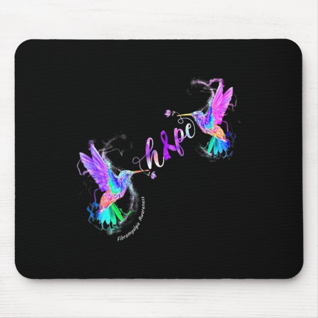 Fibromyalgia Awareness Hope Suicide Prevention  Mouse Pad (Front)