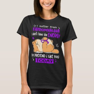 Fibromyalgia Awareness Ribbon Support Gifts T-Shirt