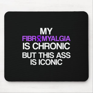 Fibromyalgia Awareness Survivor Chronic Warrior 1  Mouse Pad