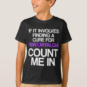 Fibromyalgia Awareness Survivor Finding Warrior 1  T-Shirt