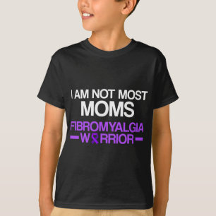 Fibromyalgia Awareness Survivor Moms Warrior  T-Shirt