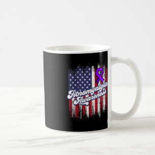 Fibromyalgia Awareness Survivor Woman Warrior Coffee Mug