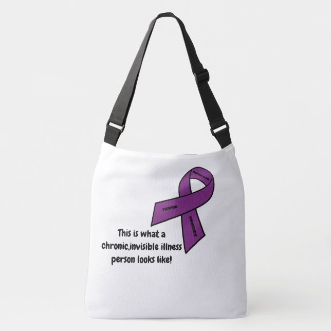 Fibromyalgia Crossbody Bag (Front)