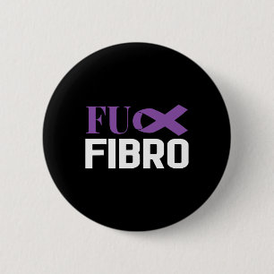 Fibromyalgia Fibro Awareness Fighter 1  2 Inch Round Button