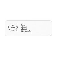 Fibromyalgia Humaneness Campaign Address Labels