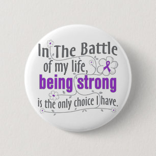 Fibromyalgia In The Battle 2 Inch Round Button