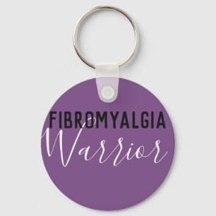 Fibromyalgia Warrior Keychain