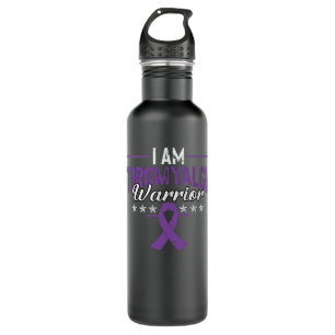 Fibromyalgia Warrior Neurobiological Disorder Rheu 710 Ml Water Bottle