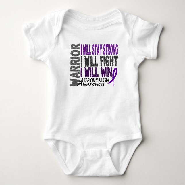 Fibromyalgia Warrior T-Shirt (Front)