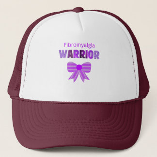 Fibromyalgia warrior trucker hat