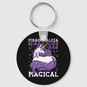 Fibromyalgia Warriors Are Magical Unicorn Lovers S Keychain