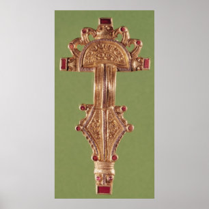 Fibula with heads of birds poster