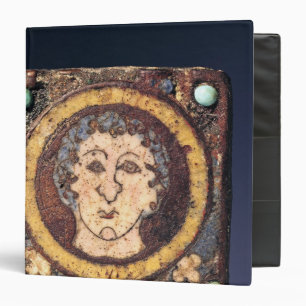 Fibula with the face of a young man binder