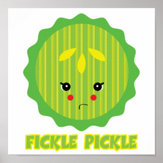 fickle pickle poster