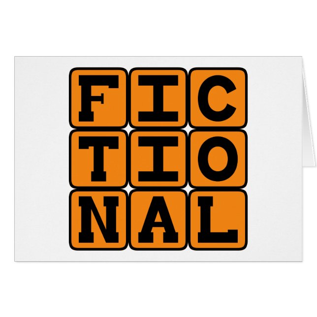 Fictif, Imaginaire (Devant horizontal)