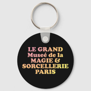 Fictional French Museum of Witchcraft & Wizardry Keychain