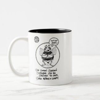 FICTS "Bee Stretching" 2-Tone Mug
