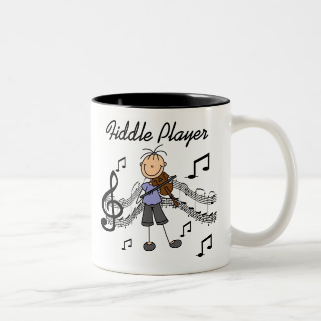 Fiddle Player Mug (Right)