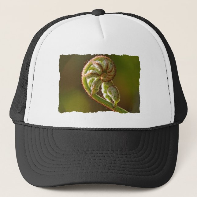 Fiddlehead Fern Trucker Hat (Front)