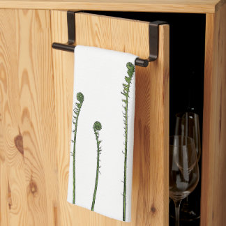 Fiddlehead Ferns Kitchen Towel