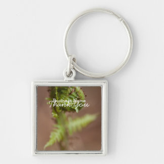 Fiddlehead Macro; Promotional Keychain