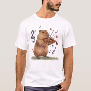 fiddler capybara T-Shirt