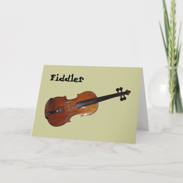 fiddler card (Front)