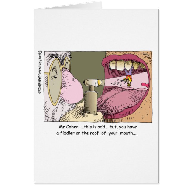 Fiddler On Roof Funny Dentistry Gifts & Tees (Front)