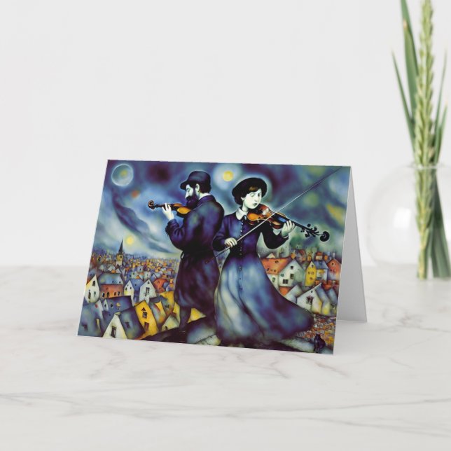 Fiddlers on the Roof Card (Front)