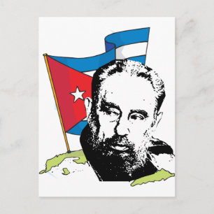 Fidel Castro Postcard
