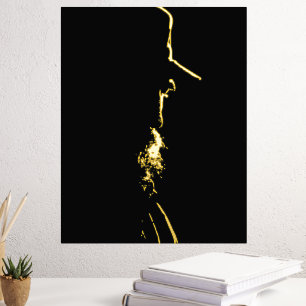 Fidel Castro, Presidente, Revolution, Cuba, Havana Foil Prints