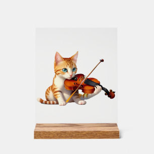 Fidel Kitty Acrylic Sign