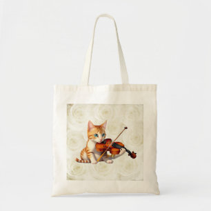 Fidel Kitty Tote Bag