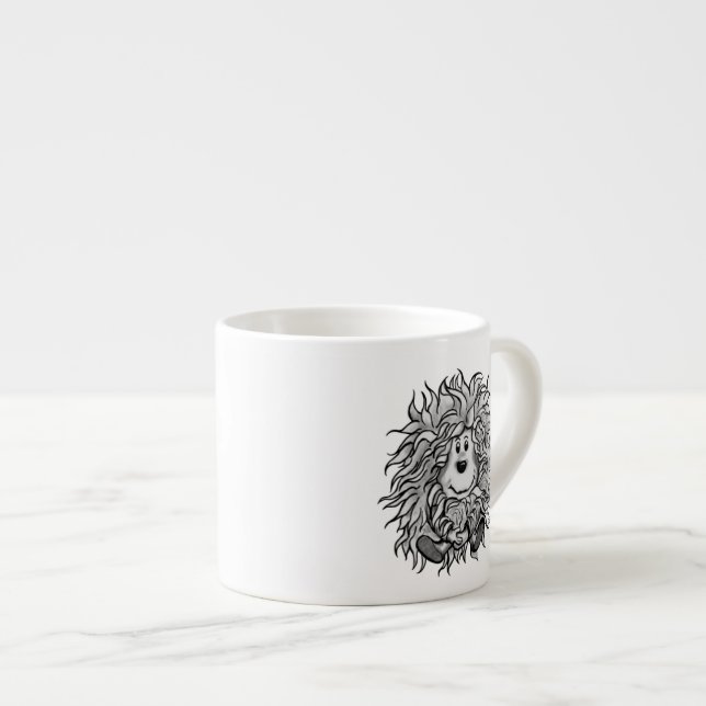 Fidel The Little Forest Goblin Espresso Cup (Front Right)