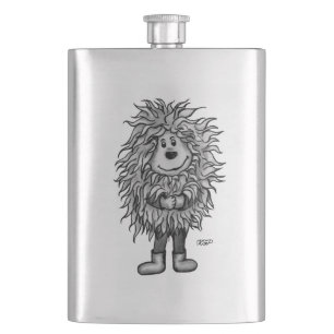 Fidel The Little Forest Goblin Hip Flask