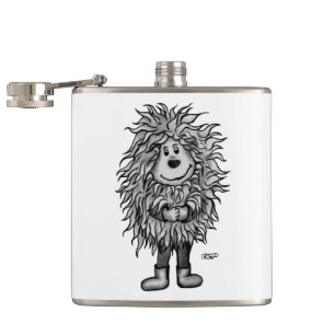 Fidel The Little Forest Goblin Hip Flask