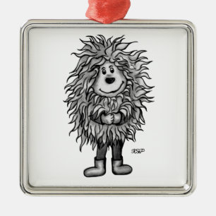 Fidel The Little Forest Goblin Metal Ornament