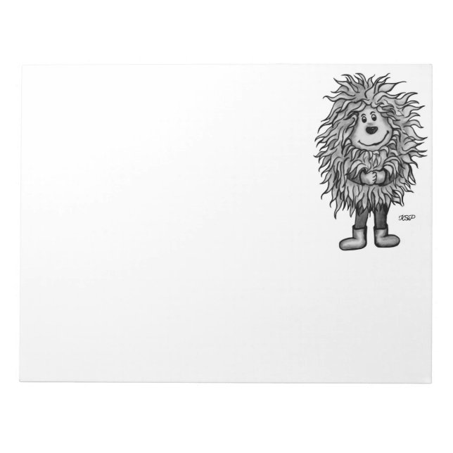 Fidel The Little Forest Goblin Notepad (Front)