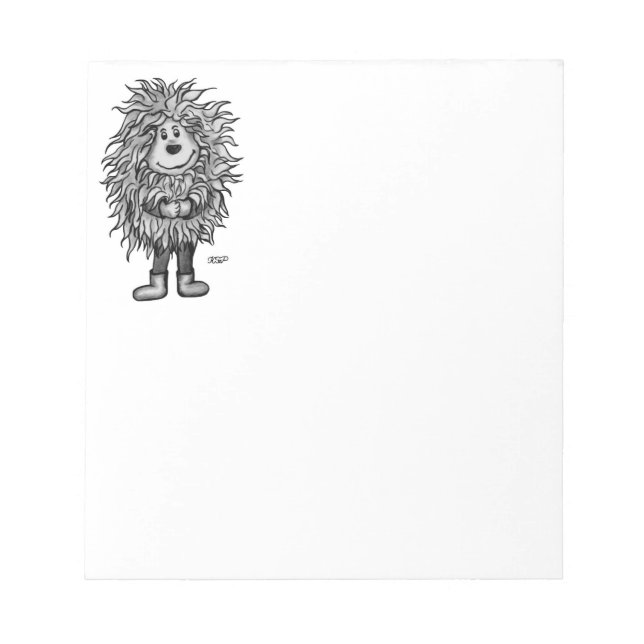 Fidel The Little Forest Goblin Notepad (Front)