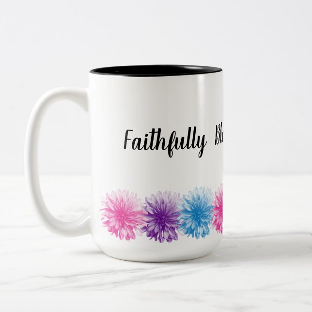 fidèlement béni Mug (Gauche)