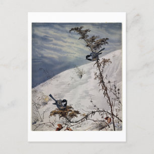 Fidelia Bridges Holiday Postcard