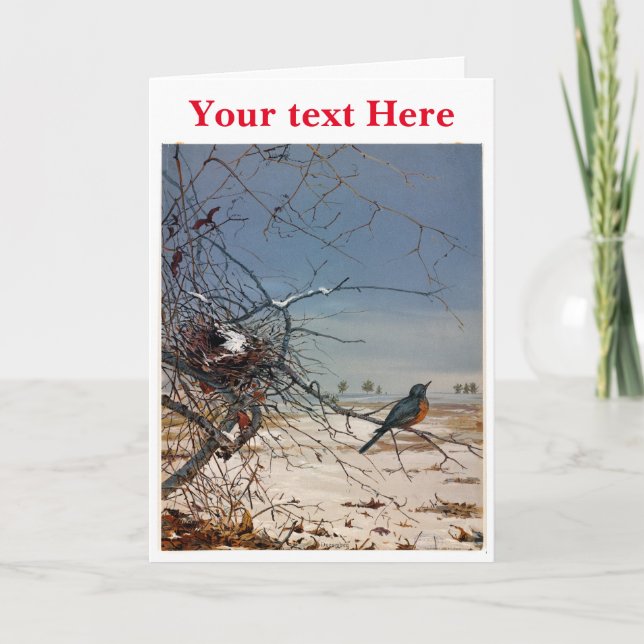 Fidelia Bridges Thank You Card (Front)