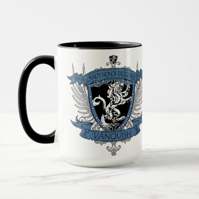 "Fidélité..." 15 oz. Armoiries de Mug (Gauche)