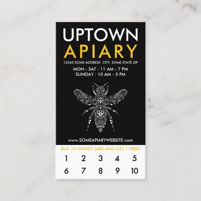 fidélité à l'uptown APIARY (Devant)