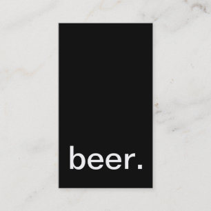 Fidélité broc de carte perforée de bière