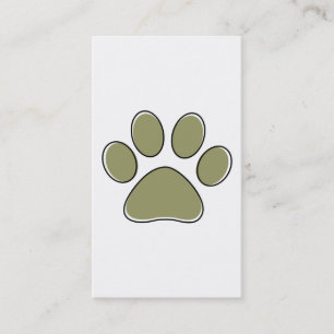 Fidélité carte de timbre de marcheur de chien d'oddRex